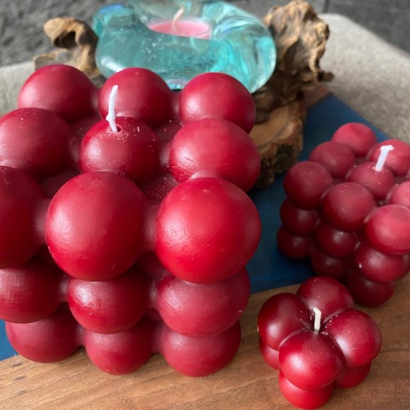 Brand new bubble candle :-) - Picture 1 of 2